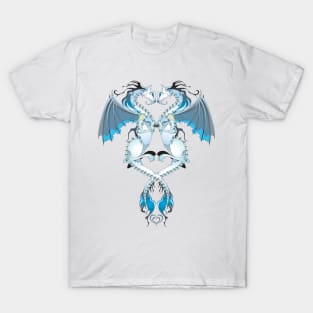 Azure Love Dragons T-Shirt